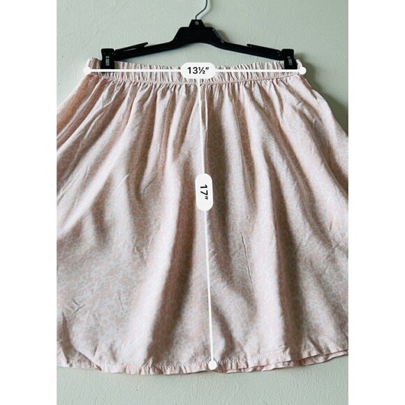 𝅺Abound MOO Mini Skirt Size SMALL Pink white boho aesthetic skirt NEW - Picture 5 of 8